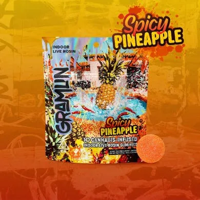 Spicy Pineapple Edible 100mg (10ct)