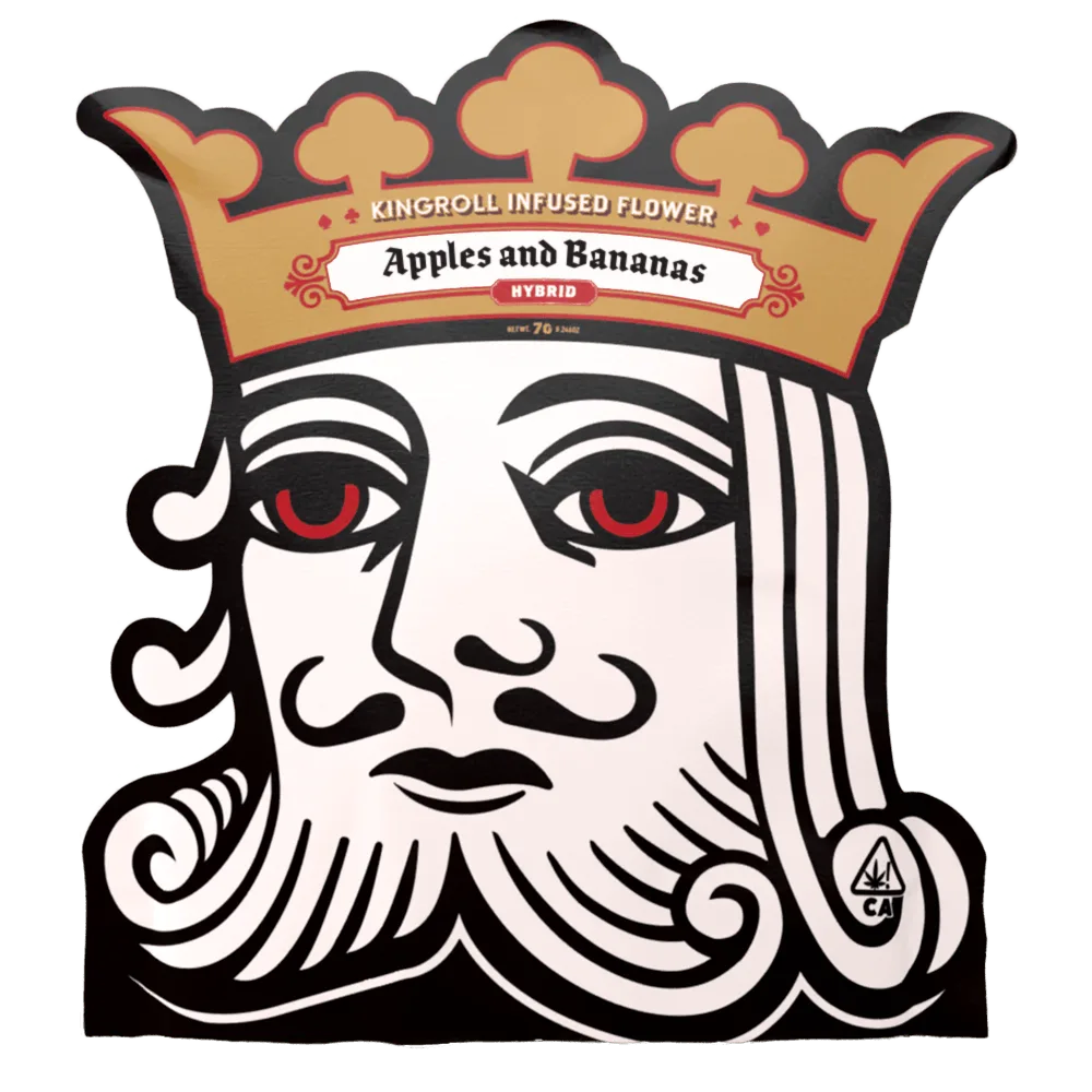 Kingroll | Apples & Bananas | Infused Flower | 7g
