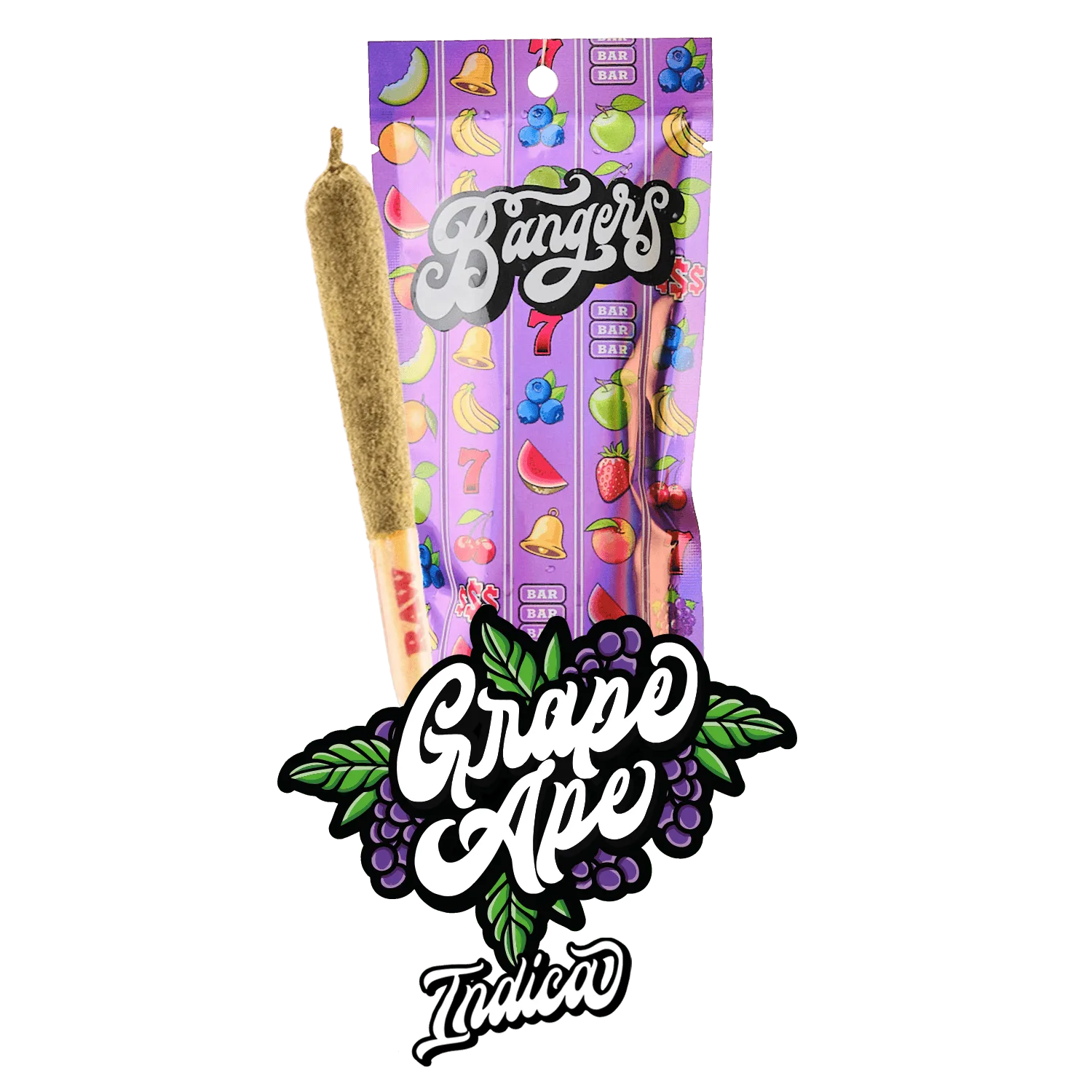 Grape Ape - (1) 1.2 gram Pre roll
