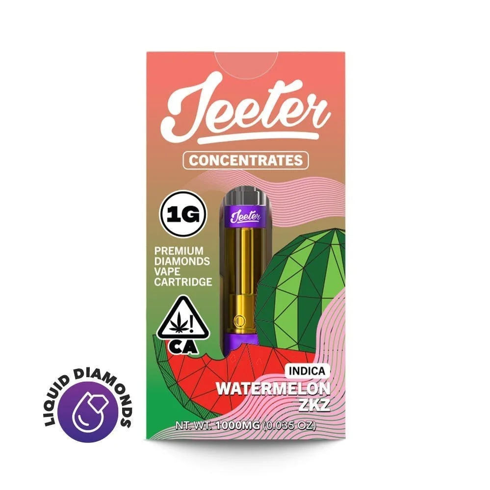 Jeeter | Watermelon ZKZ | Premium Diamonds Cartridge | 1g