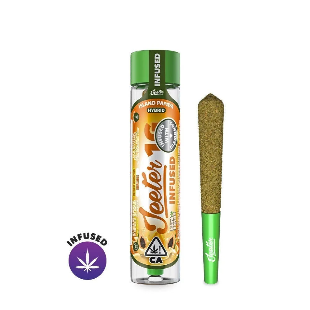Jeeter | Island Papaya | Infused Joint | 1g