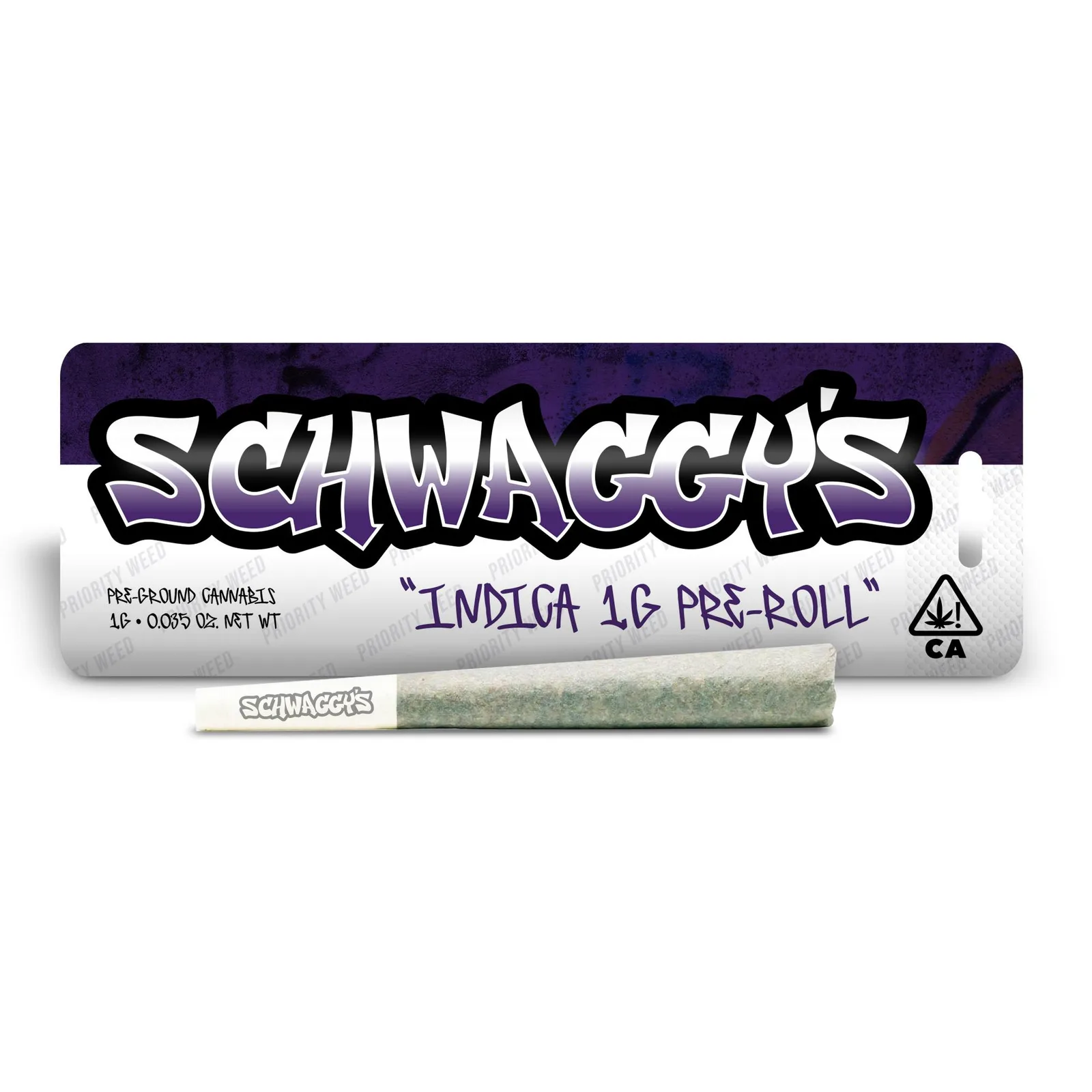Schwaggy's Pre-Roll 1.0g Indica Blend