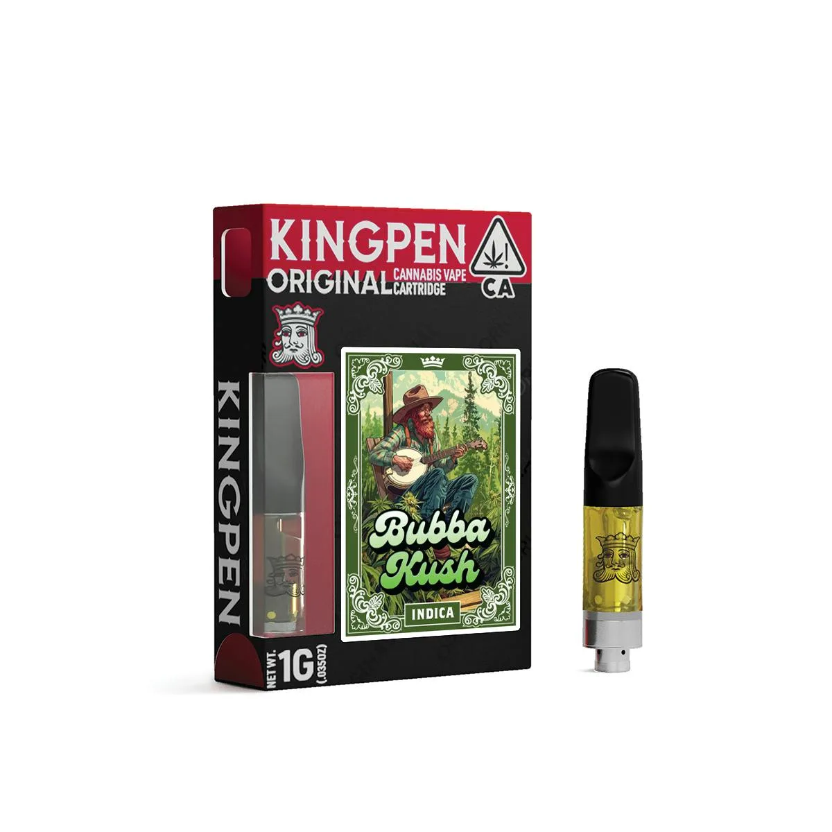 Kingpen | Bubba Kush | Cartridge | 1g