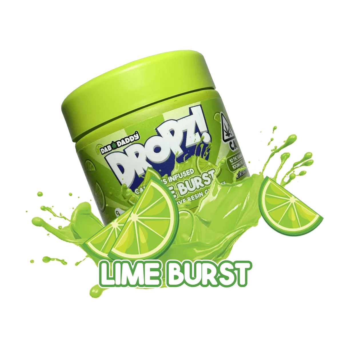 DROPZ! by DAB DADDY® Lime Burst Gummies