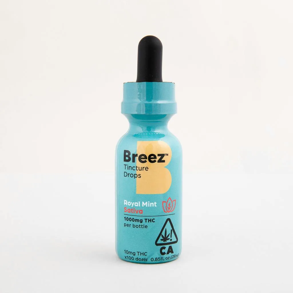 Breez Royal Mint Sativa Drops (Large)