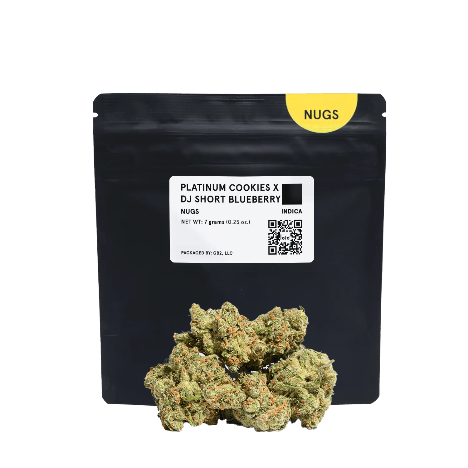 lolo | Platinum Cookies + DJ Short Blueberry | Indoor Nugs | 7g