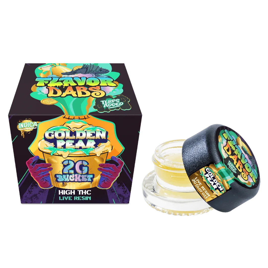 Loud + Clear - Golden Pear Flavor Dabs - 2g Live Resin