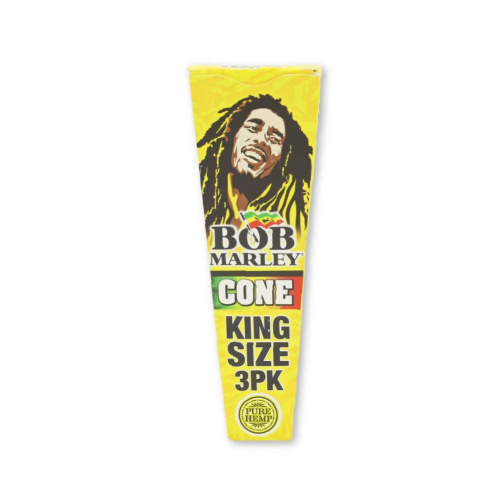 BOB MARLEY KING SIZE CONES 3PK