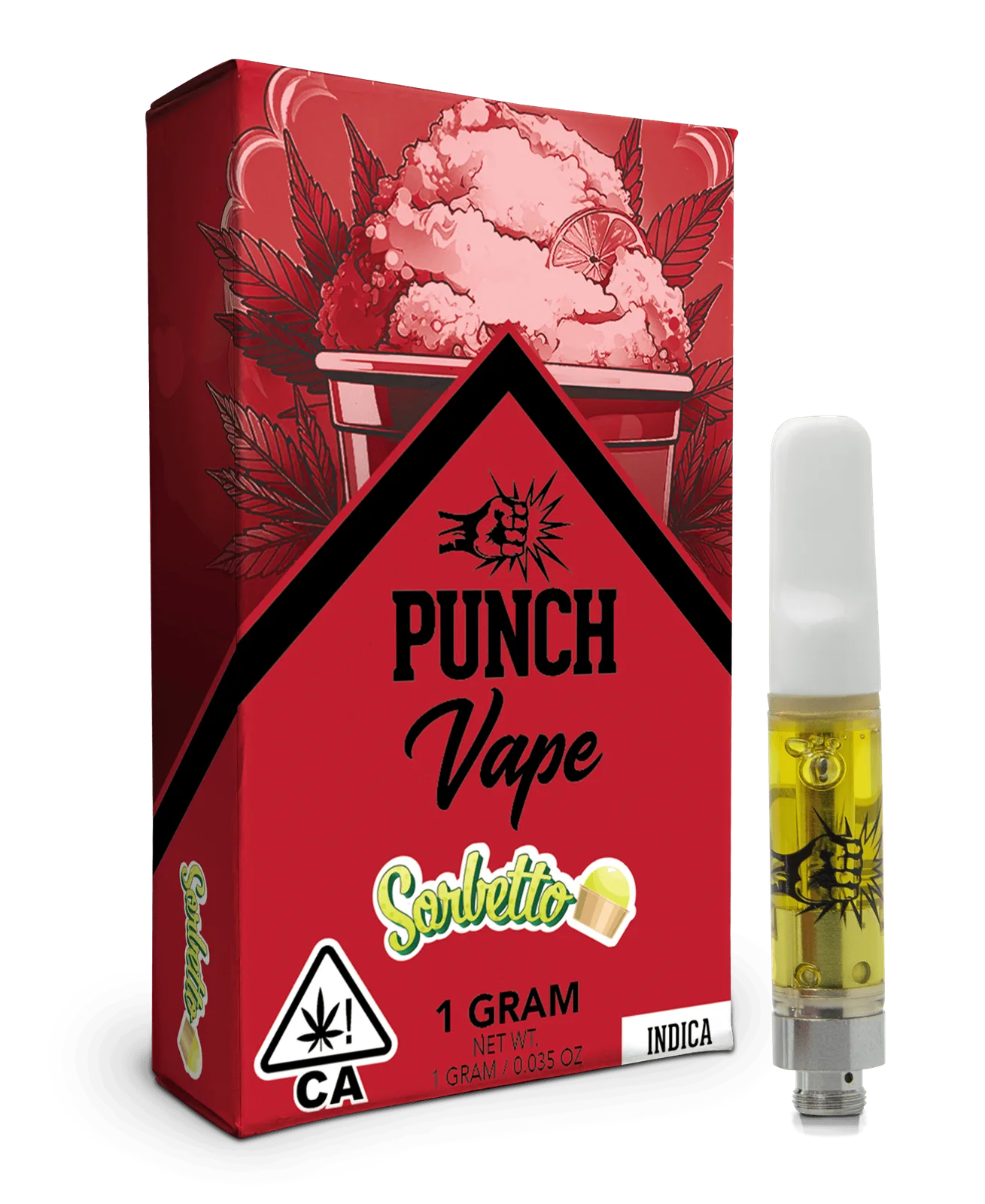 Punch - 510 Distillate Cart - Sorbetto (1g) (Indica)