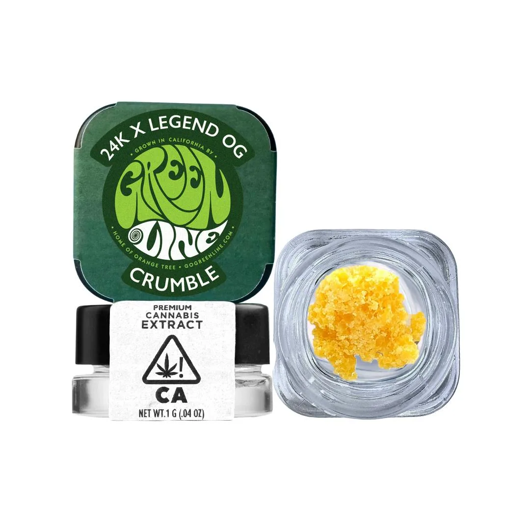 24K X Legend OG - Crumble - Extract - Indica - 1g