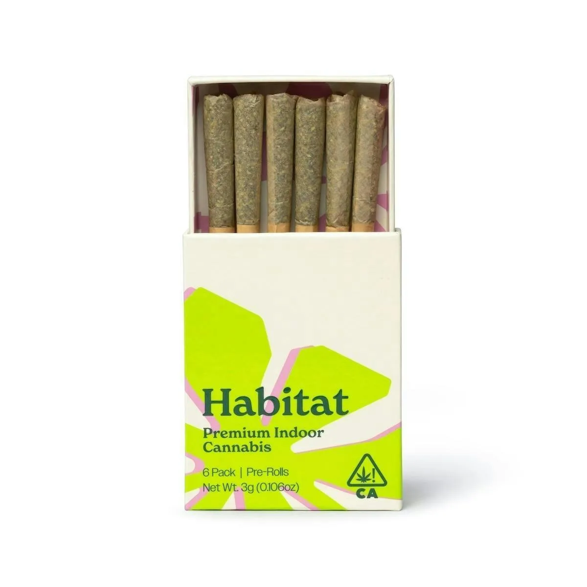Habitat | Roze | Minis | 0.5g/ea | 6ct