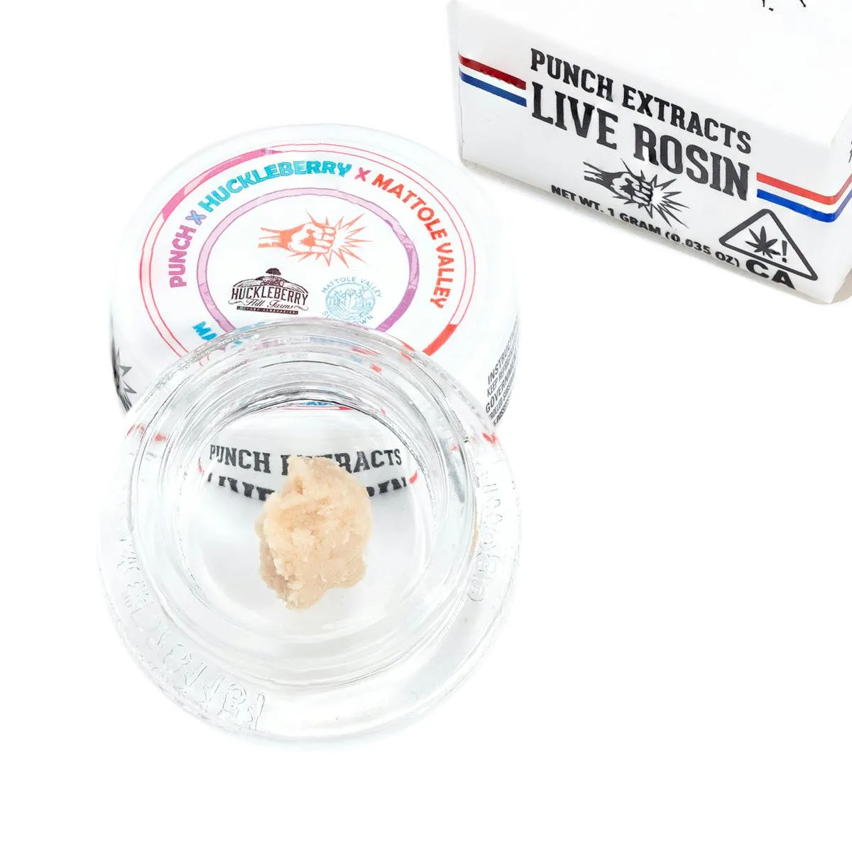 Mattole's Whitethorn Rose v2 Tier 1 Live Rosin Cold Cure Badder (1g)