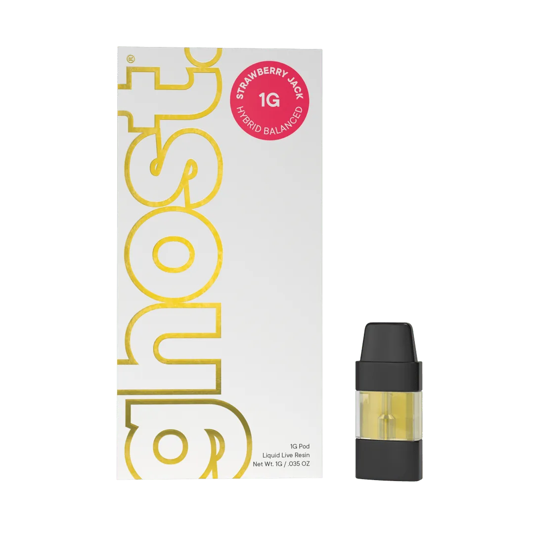 1g Strawberry Jack Live Resin Pod