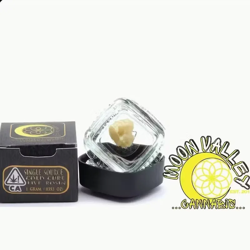 Moon Valley Cannabis - Candy Rain Solventless Cold Cure Live Rosin - 1 g
