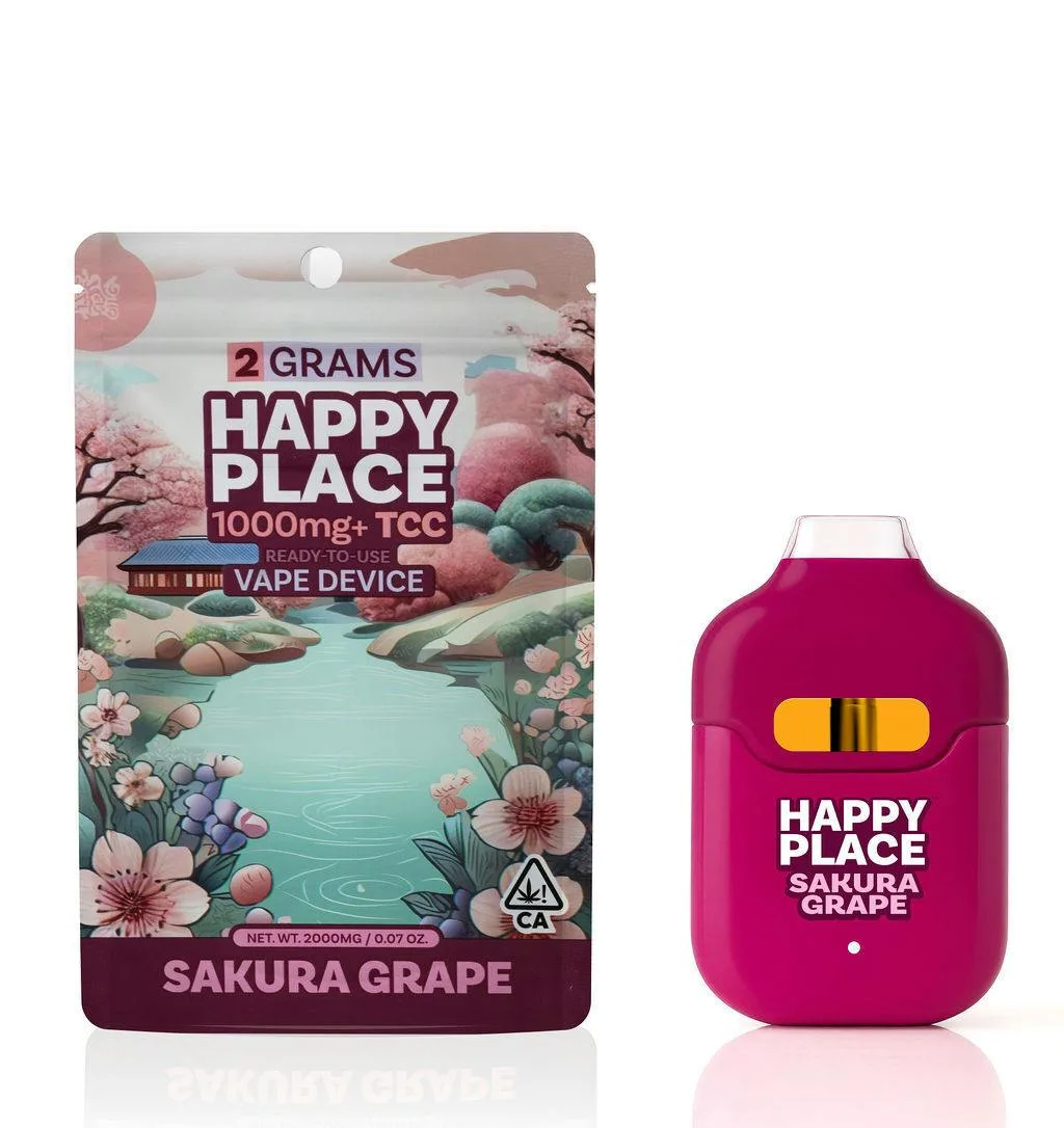 2 Gram ALL-IN-ONE - Sakura Grape **NEW DEVICE**