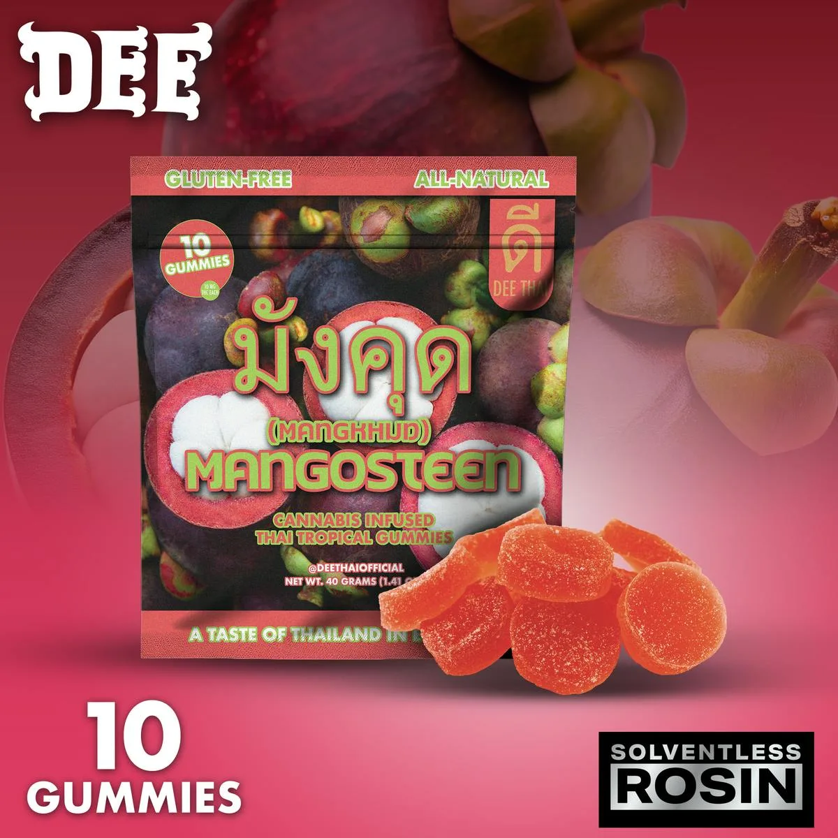 Dee Thai | Mangosteen | Gummies