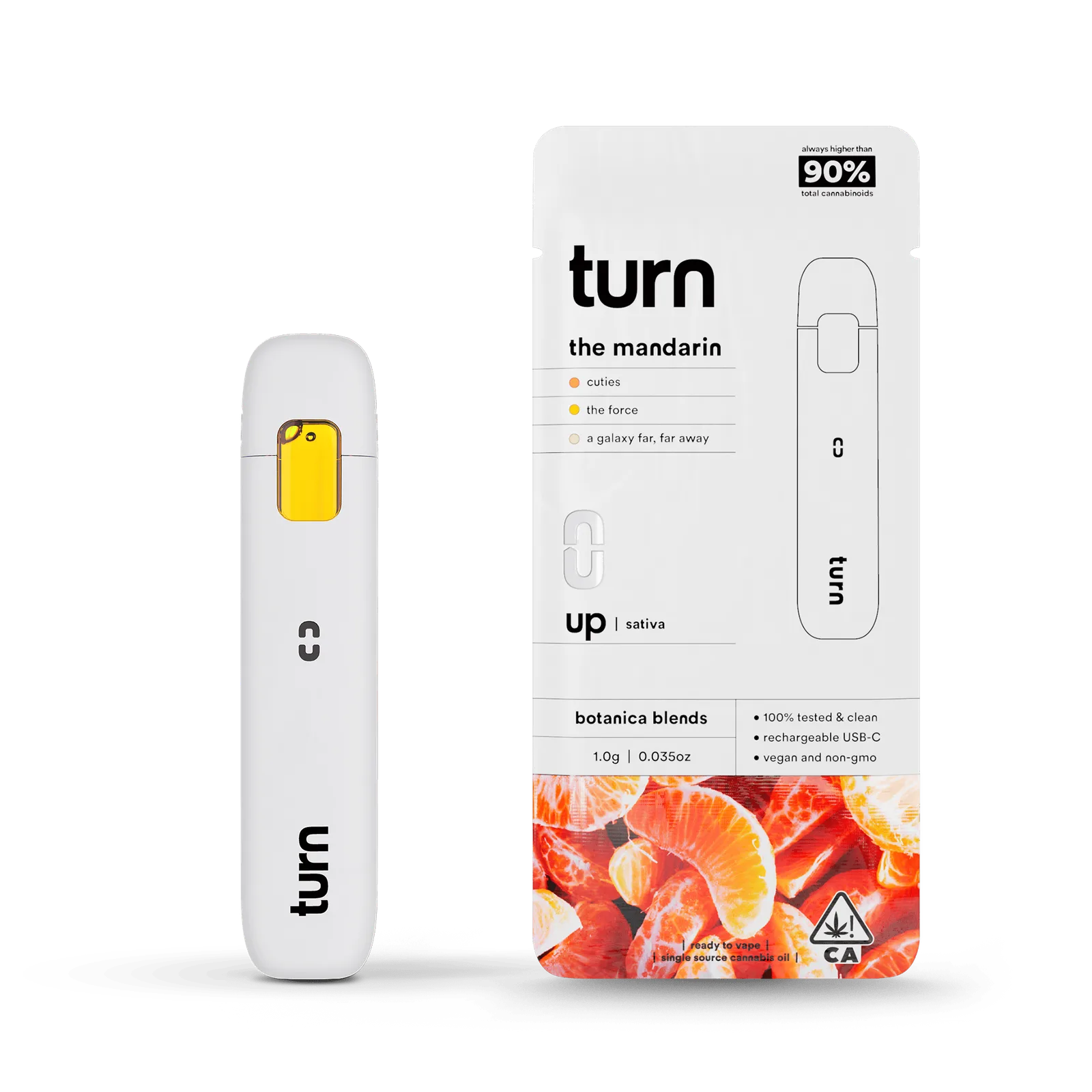 turn | The Mandarin | Disposable | 1g