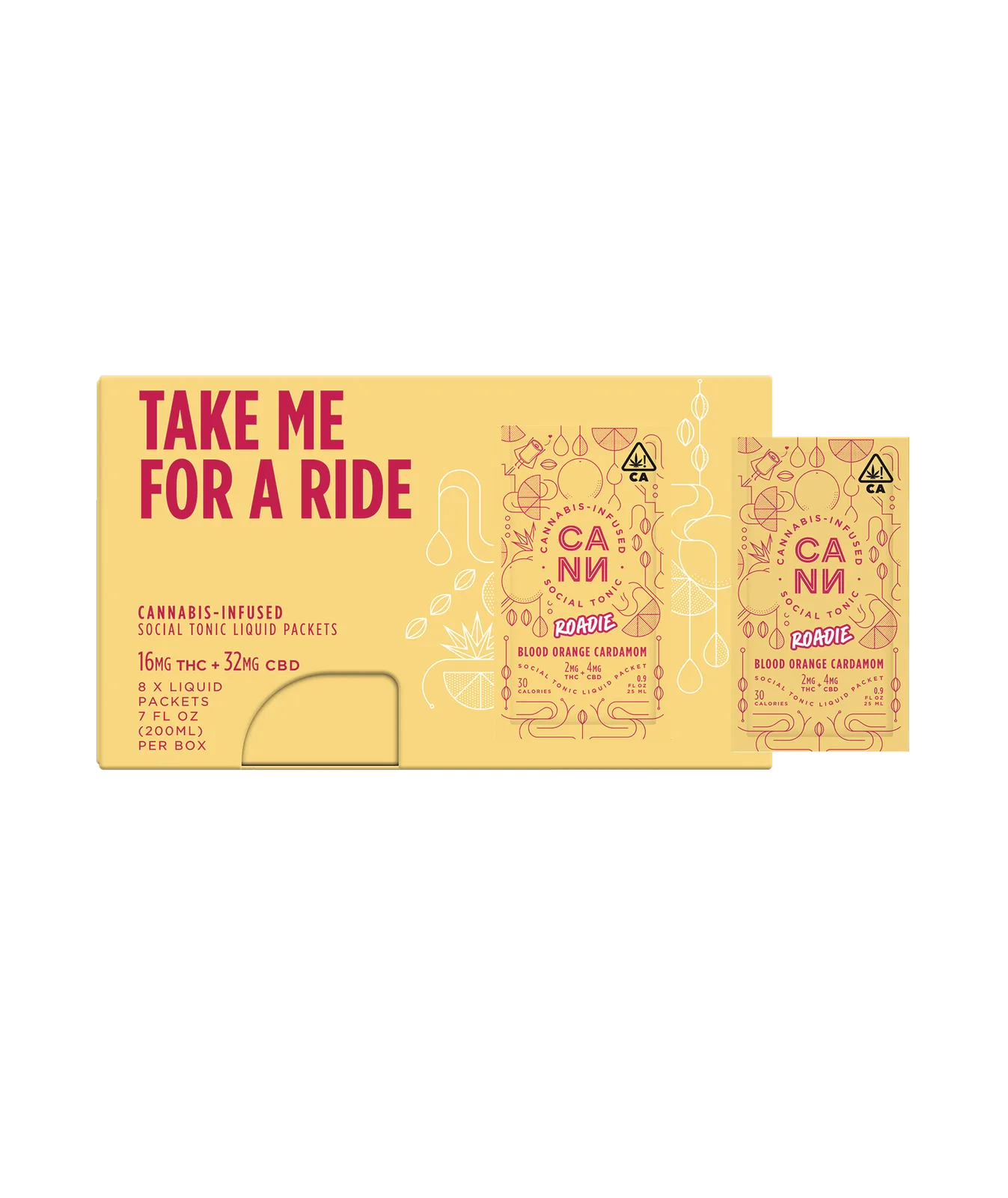 Blood Orange Cardamom Roadies (8pk)