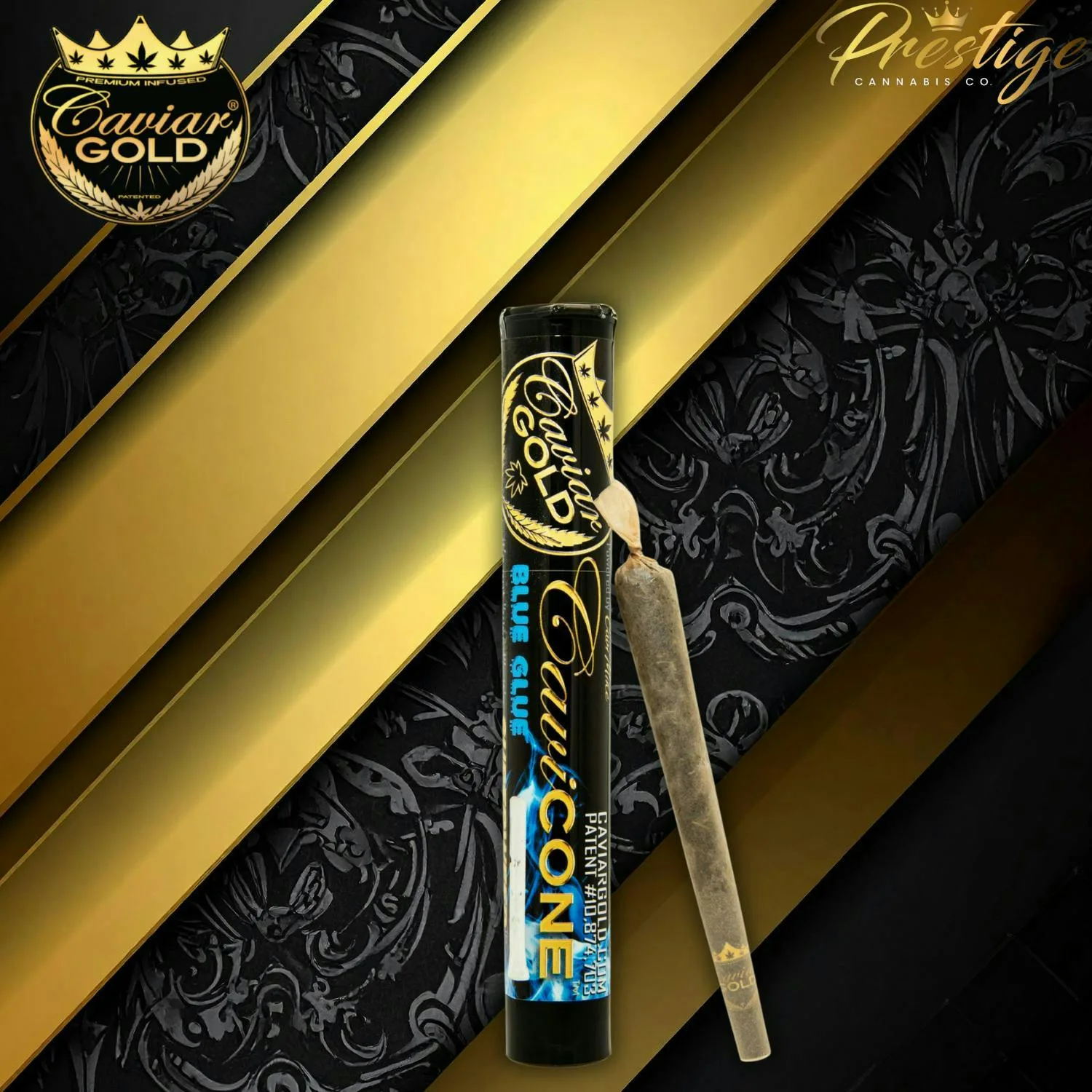 Cavi Cone | Infused Pre-Roll | Blue Glue | 1.5g
