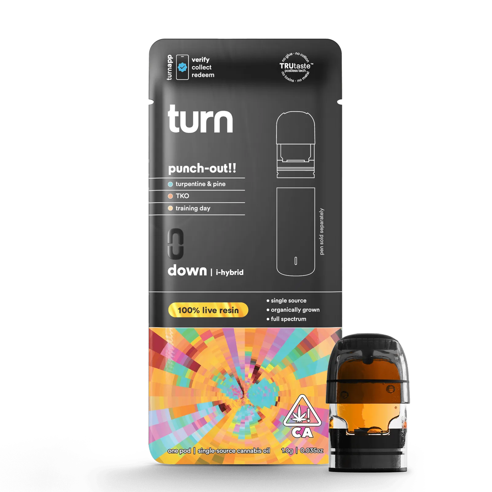 turn | Punch-Out!! | Live Resin Pod | 1g