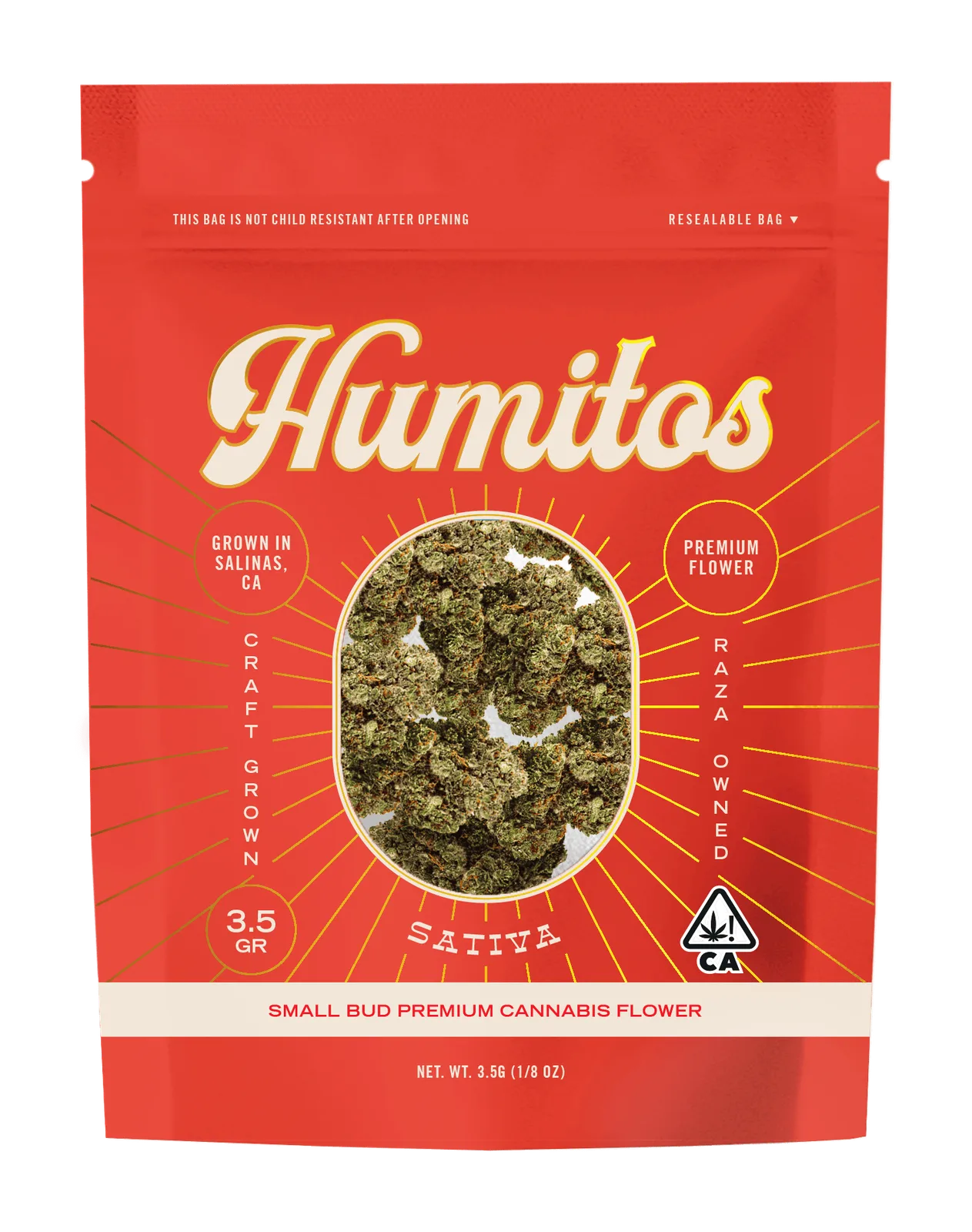 HUMO CORP | Papaya | Sativa | Smalls | 3.5g