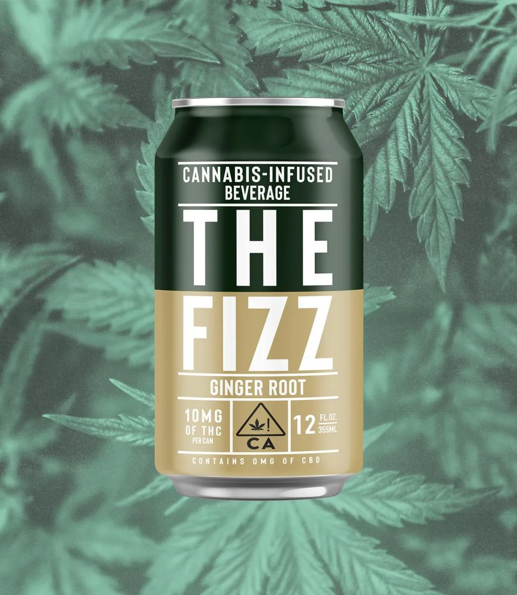 Ginger Root – THC Beverage – 100mg