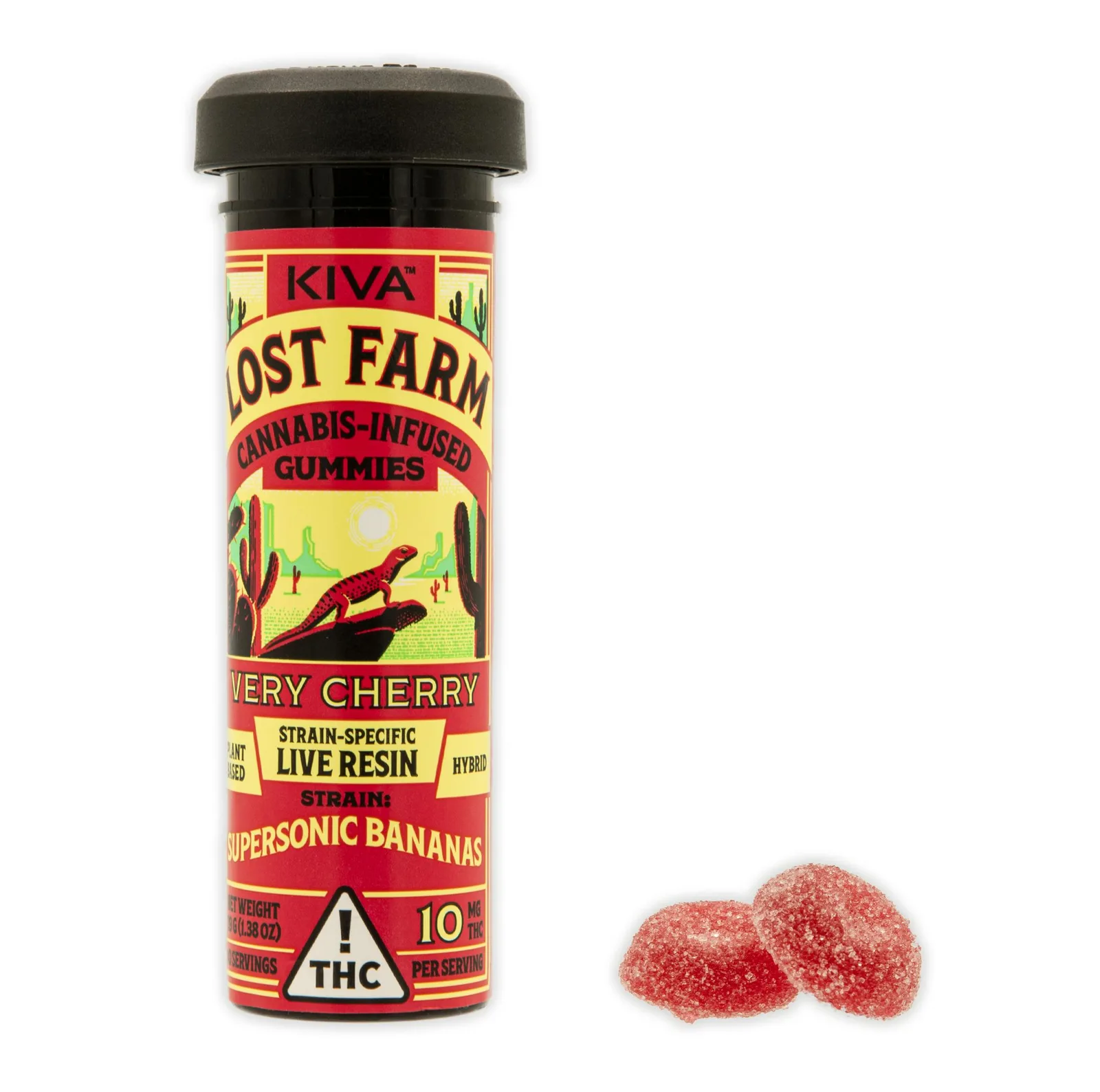 VERY CHERRY LIVE RESIN GUMMIES 10PC [100MG]
