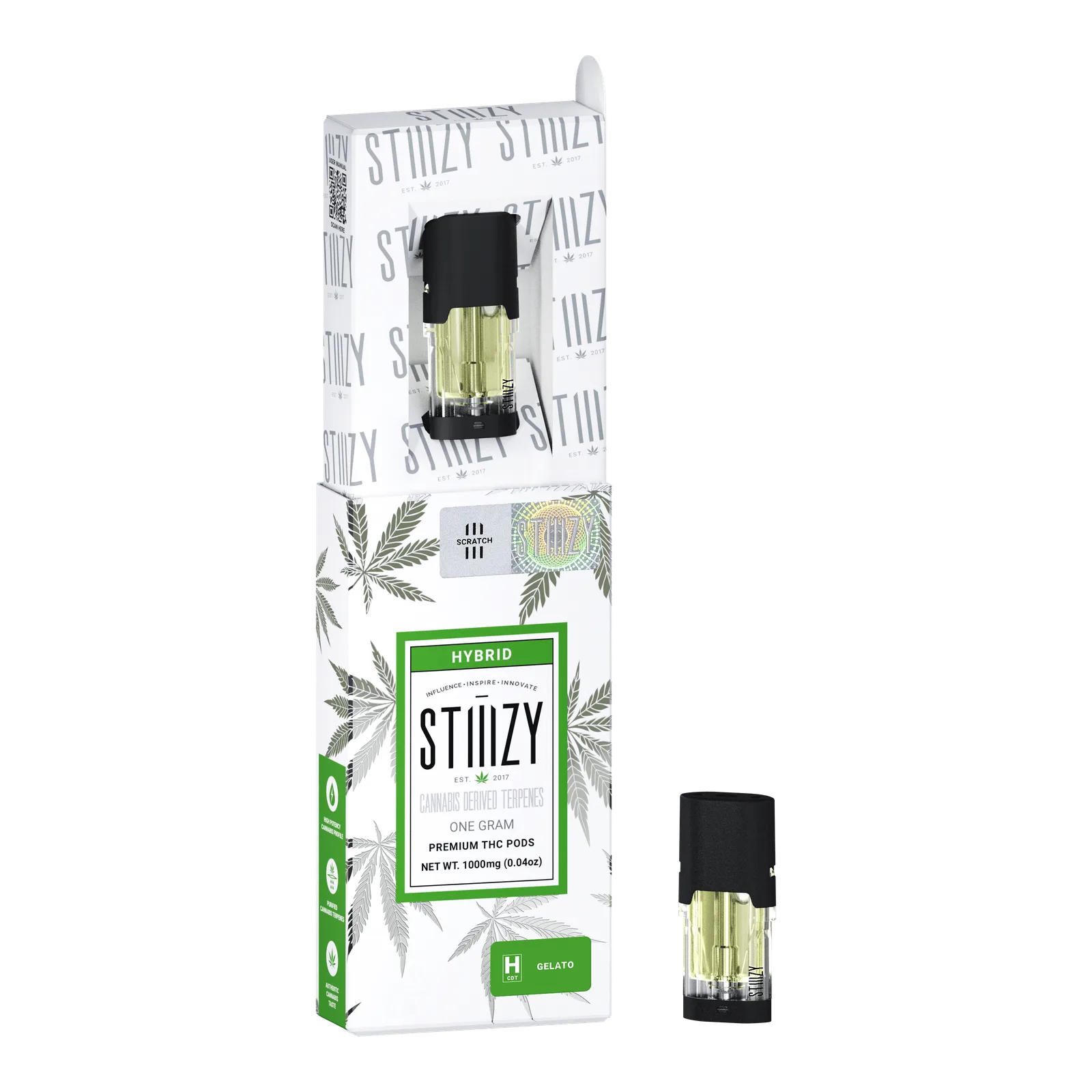 Vape Cartridge - GELATO 1G CDT Pod - STIIIZY