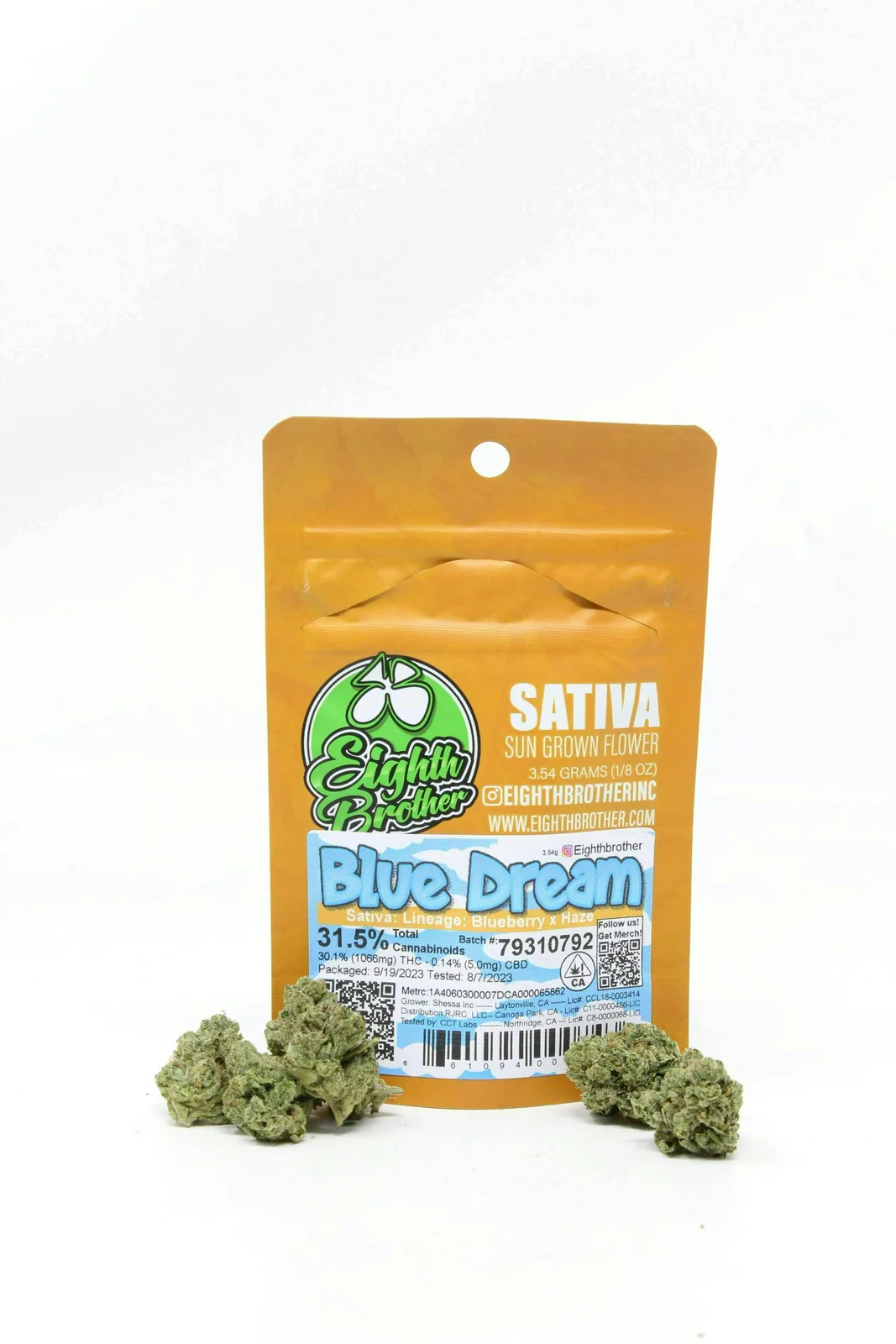 Eighth Brother | Blue Dream | Big Buds | 3.54g