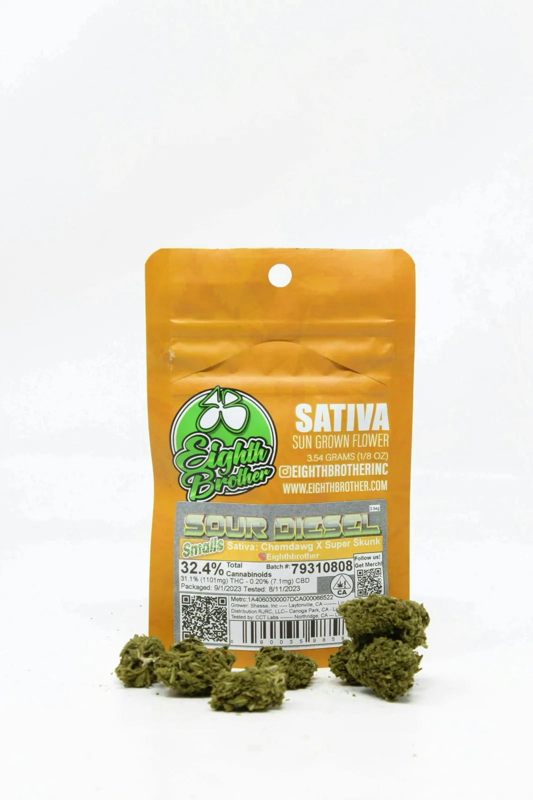 Eighth Brother | Sour Diesel | Smalls | 3.54g