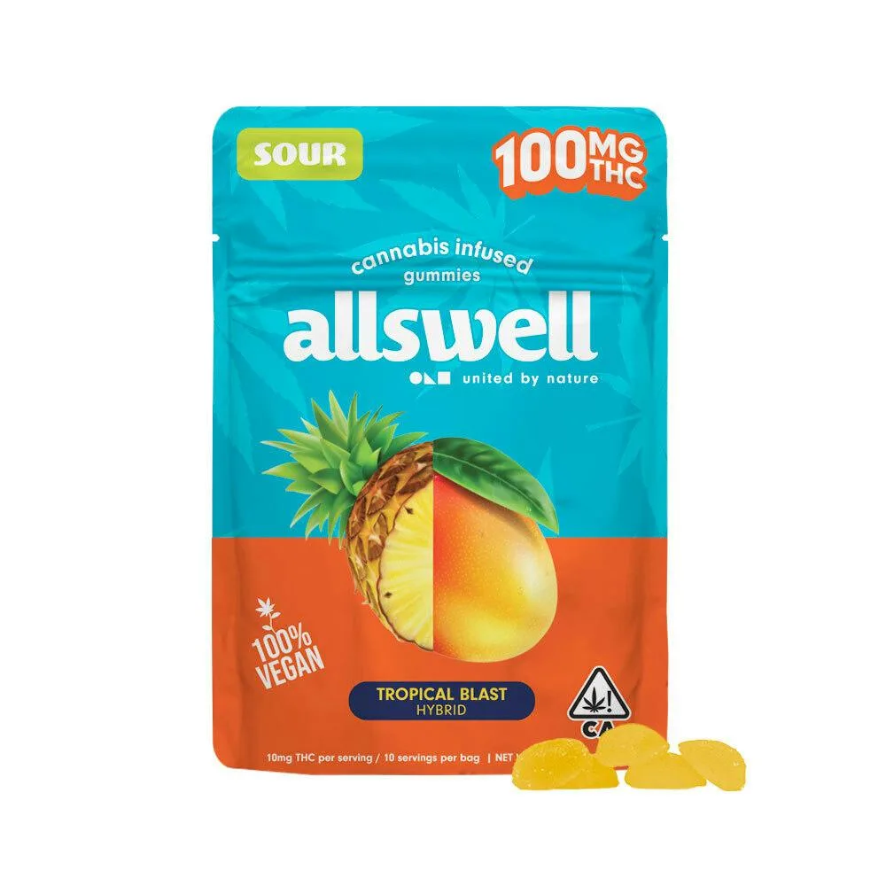 Tropical Blast Gummies [100mg]