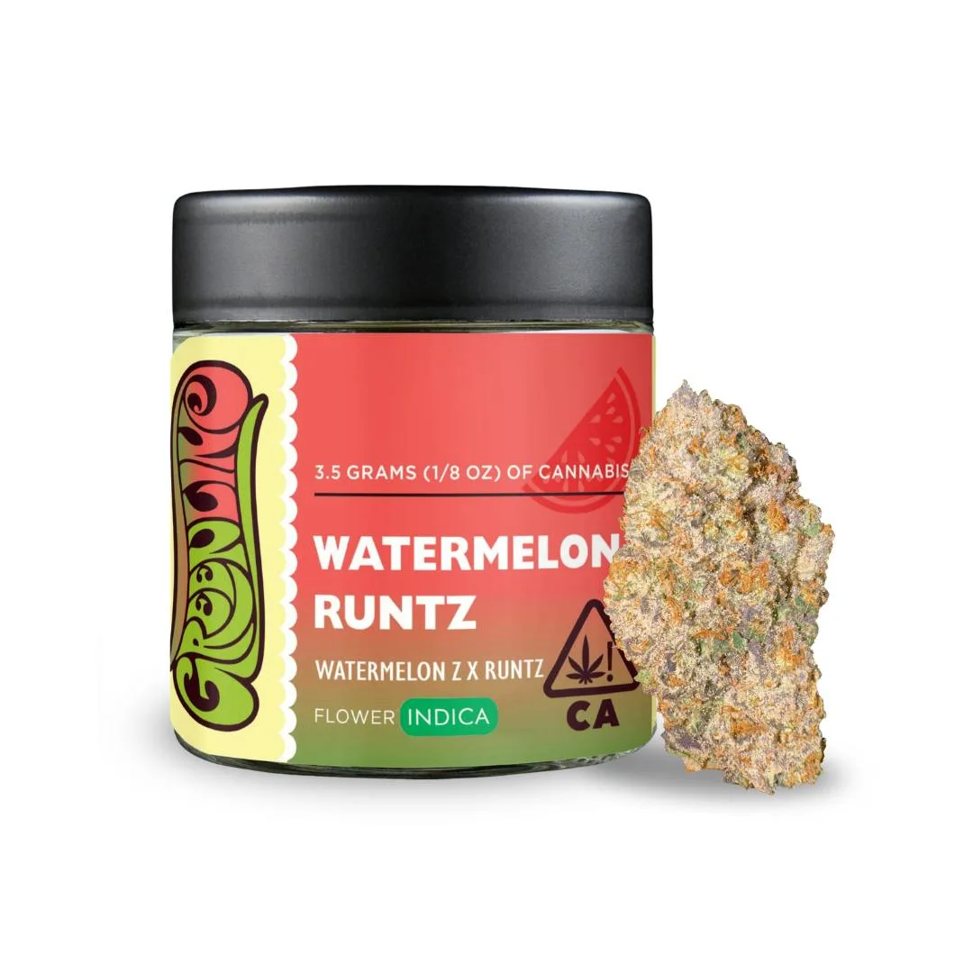 Watermelon Runtz - 1/8 oz - Indoor - Indica - 3.5g