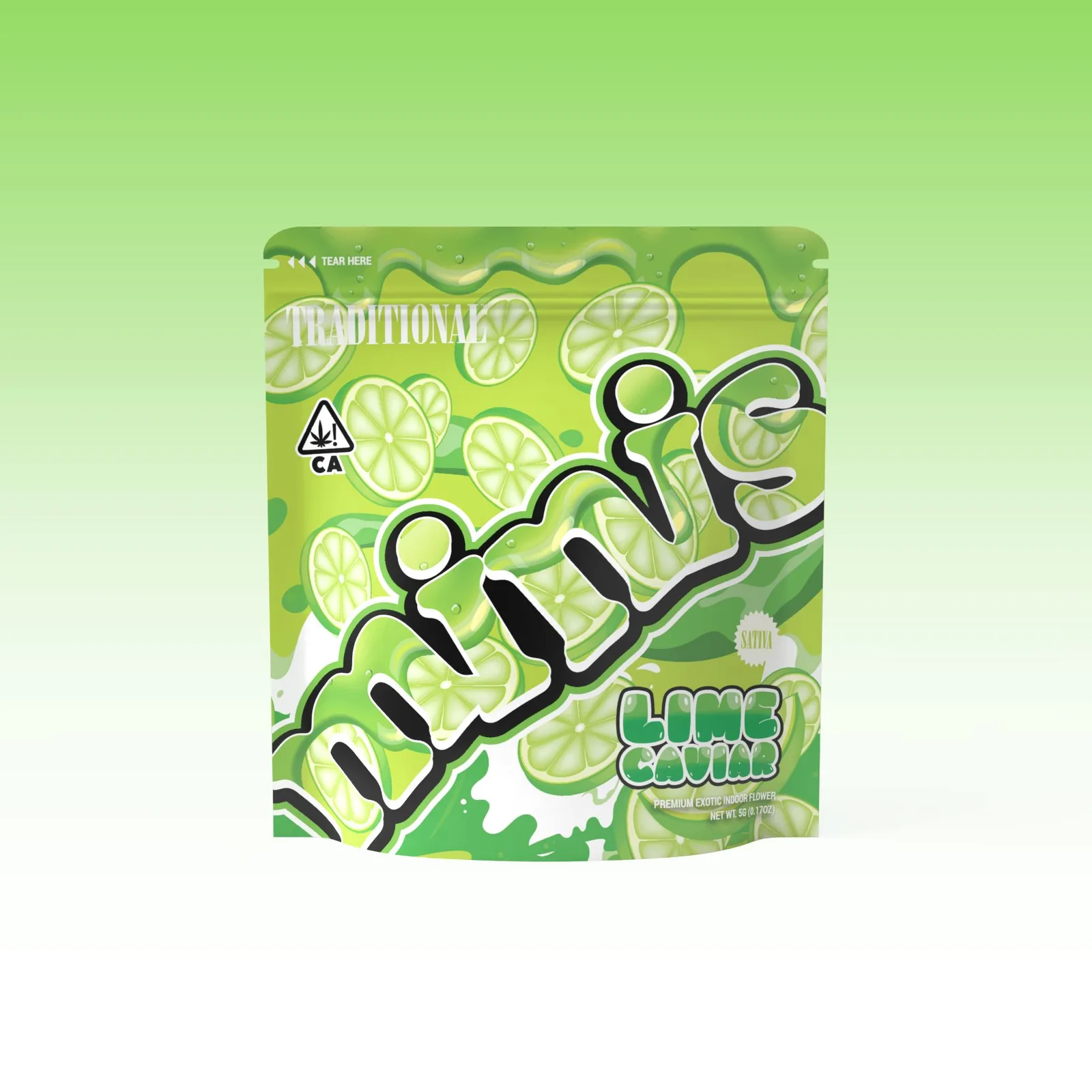 Traditional - Lime Caviar Minis 5g