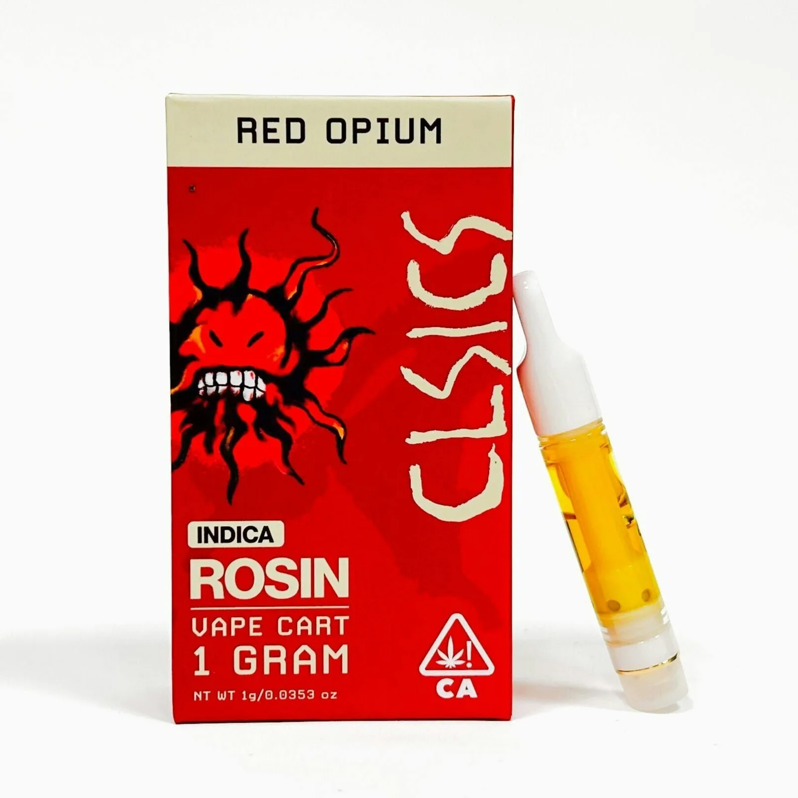 Red Opium - Live Rosin Vape Cartridge 1g
