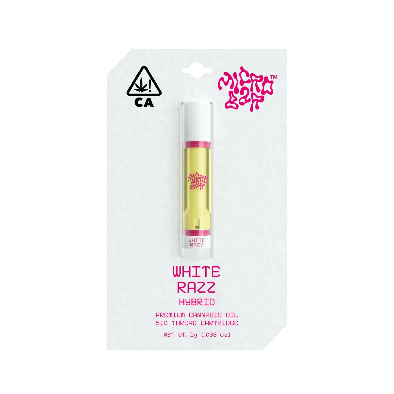 White Razz (Hybrid) - 1g Cartridge