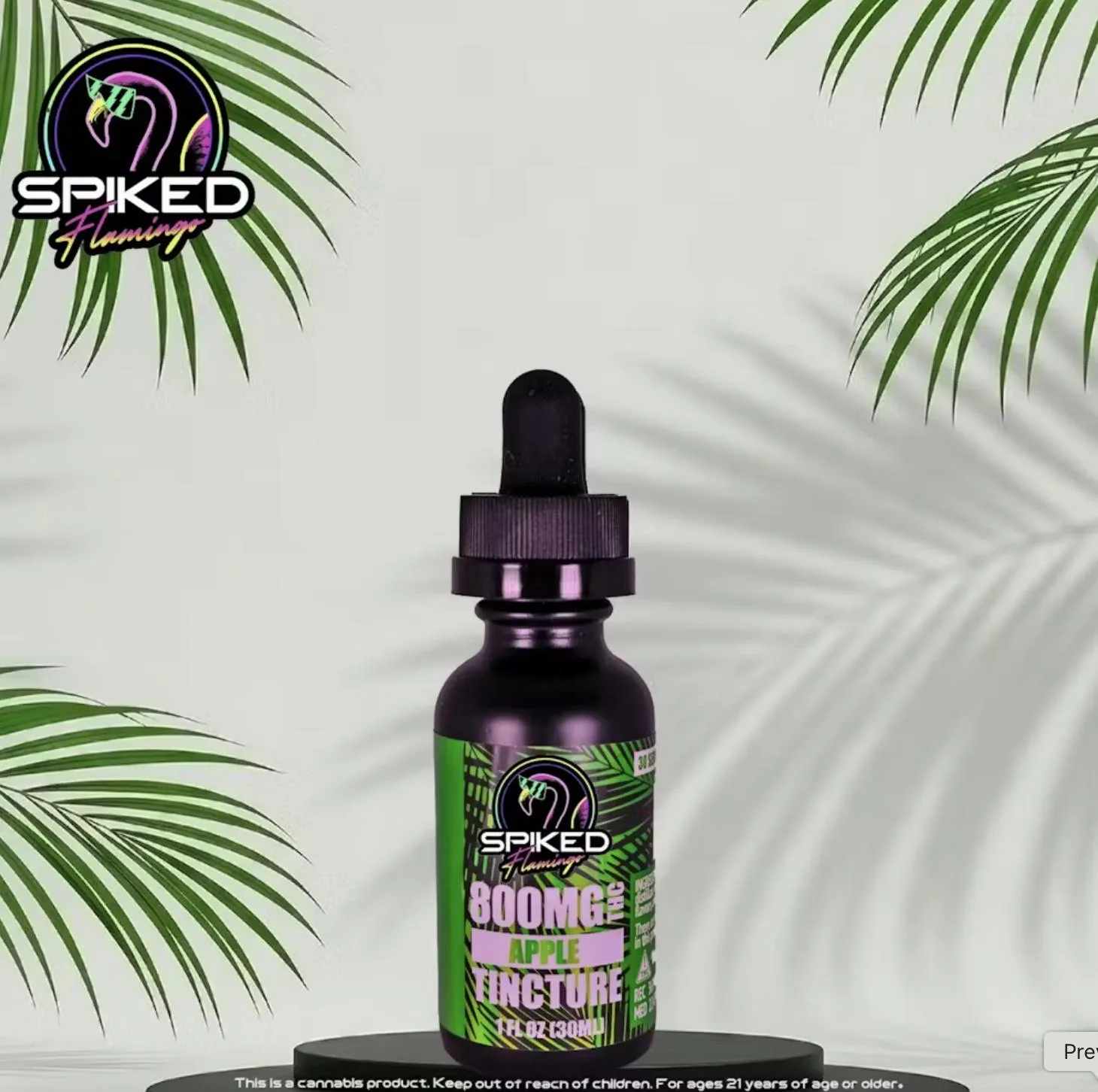 Spiked Flamingo | Apple | Tincture | 800mg