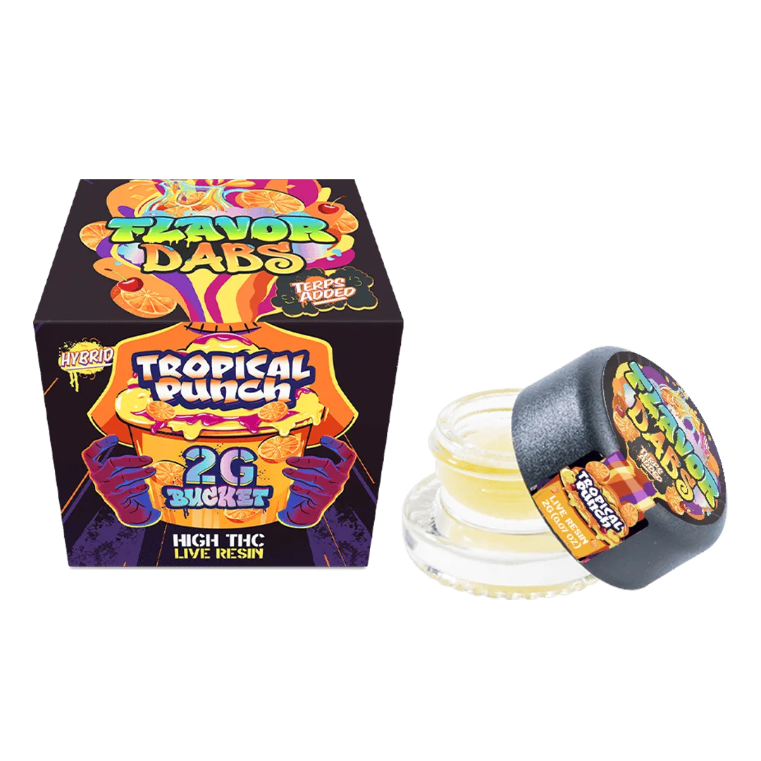 Loud + Clear - Tropical Punch Flavor Dabs - 2g Live Resin