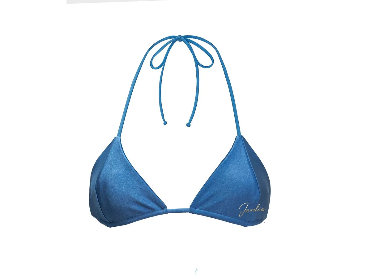 SWIMWEAR | REVERSIBLE TOP | BLUE [L]