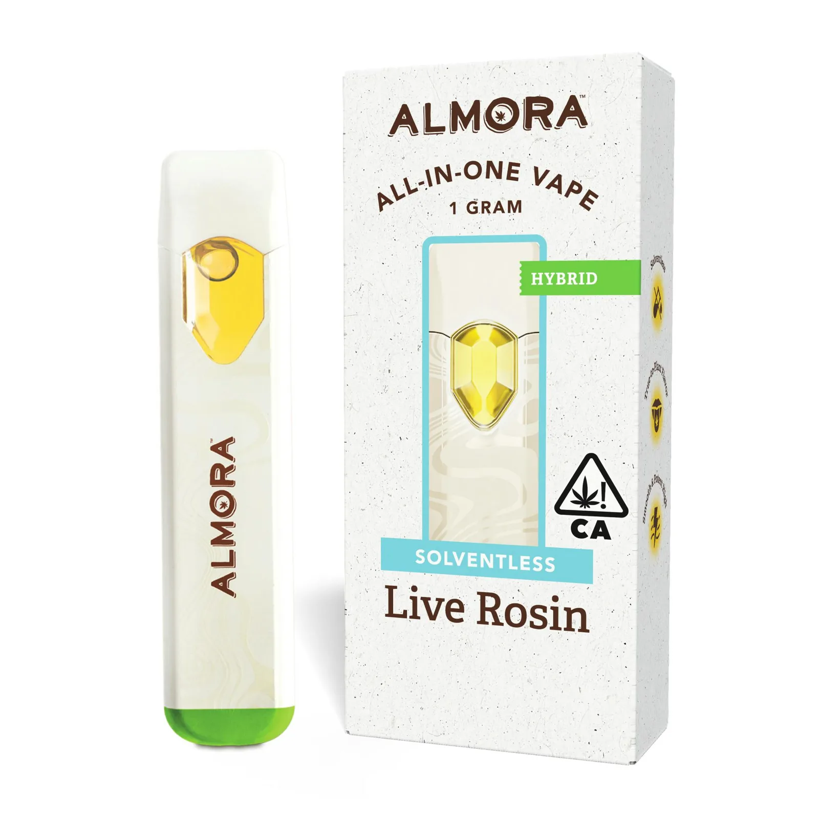 Solventless Live Rosin Purple Trainwreck AIO 1g
