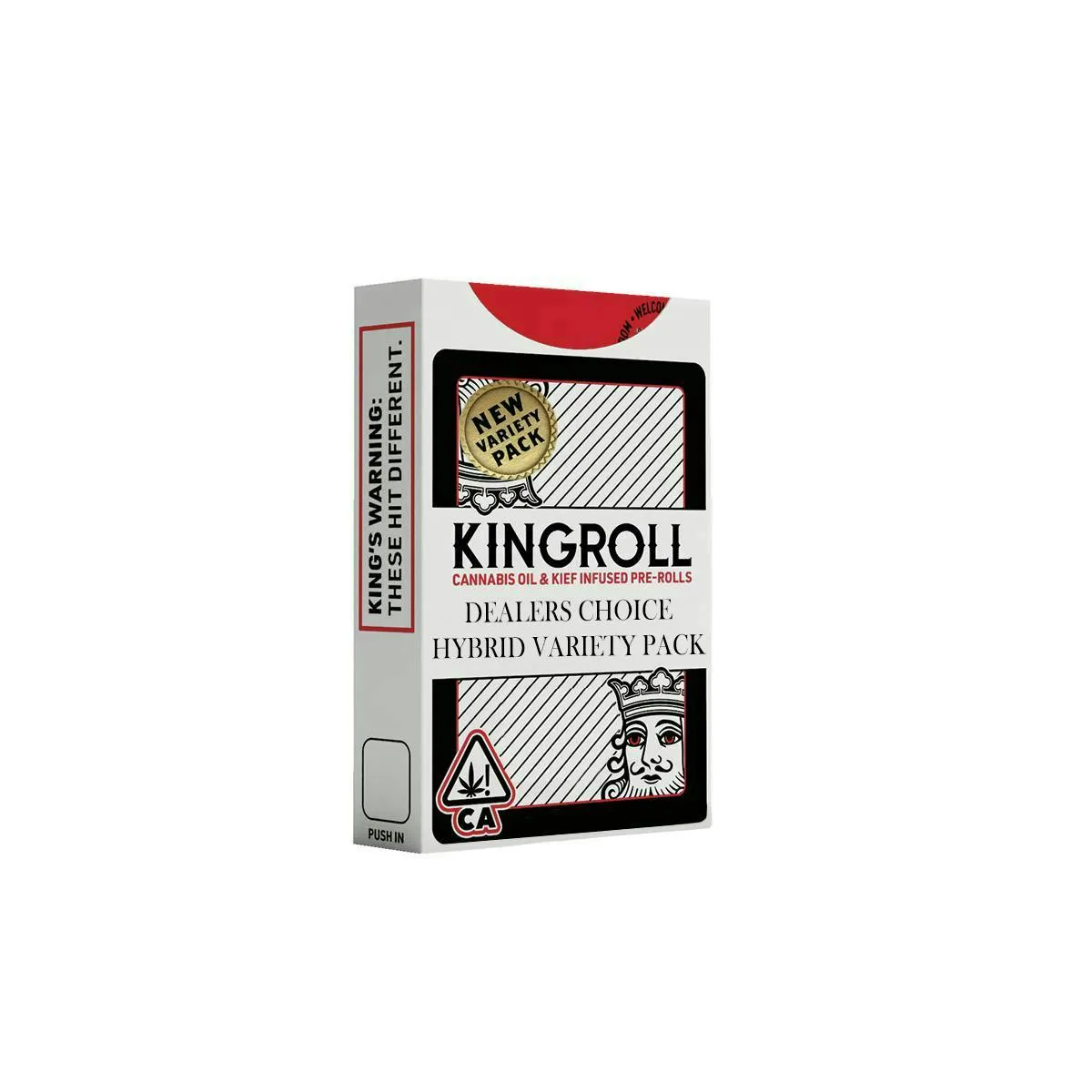 Kingroll Jrs | White Runtz x Apple Fritter | Infused Joints | 4pk