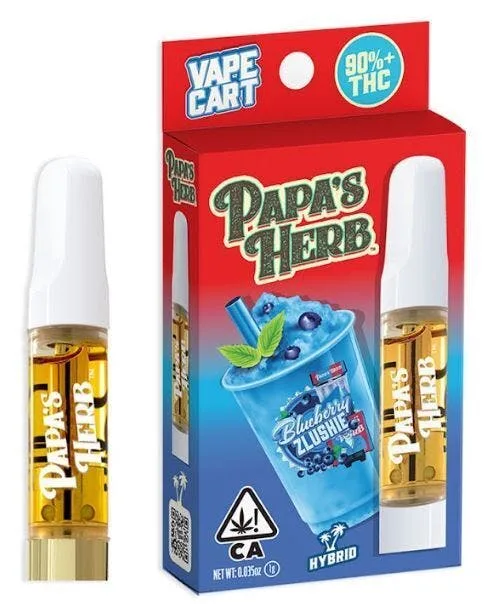 Blueberry Zlushie (1g) Vape Cartridge