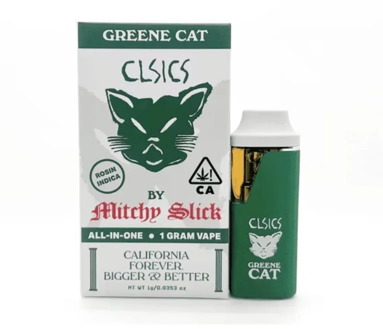 CLSICS - Greene Cat - Live Rosin AIO