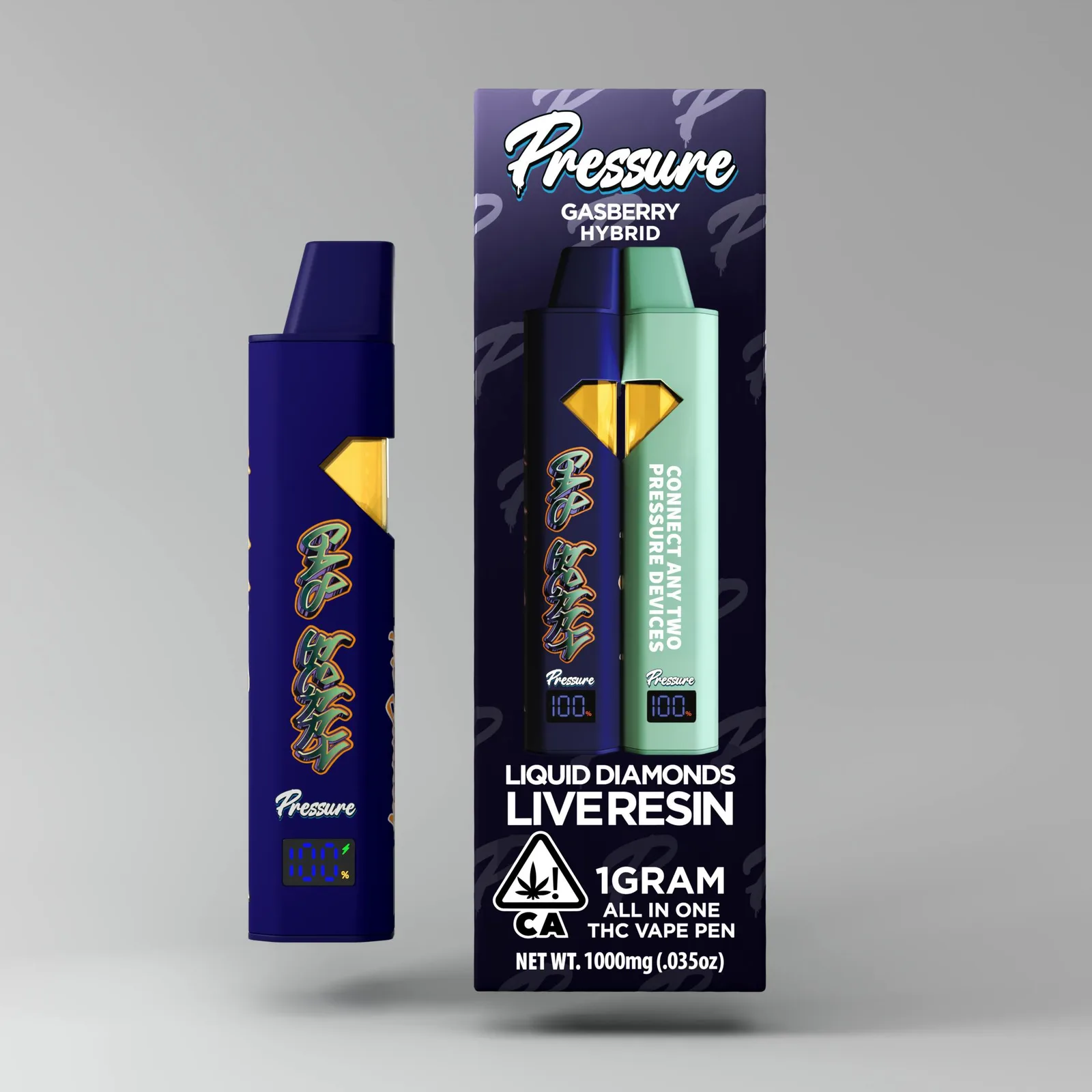 Pressure Extracts | Gasberry | All In One | 1G