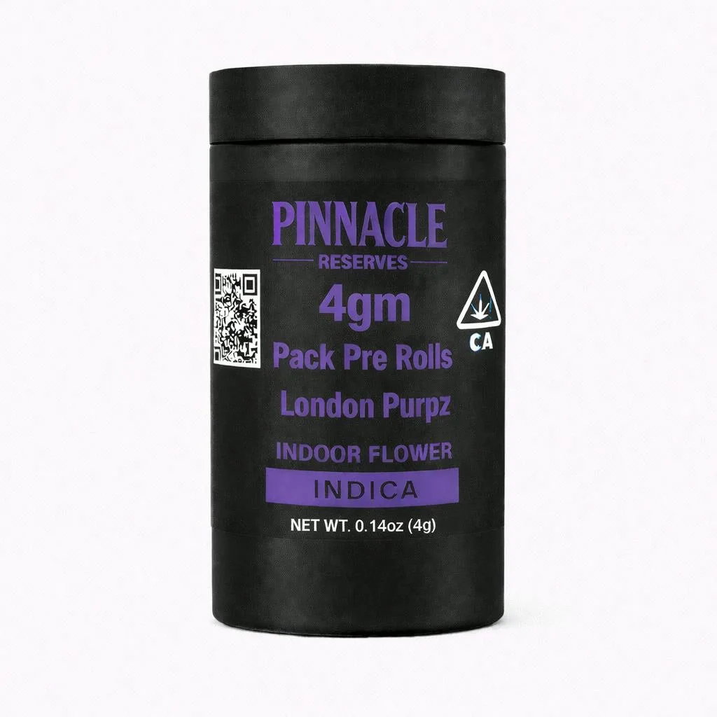 PINNACLE RESERVE London Purpz 4gm Pack Pre Rolls