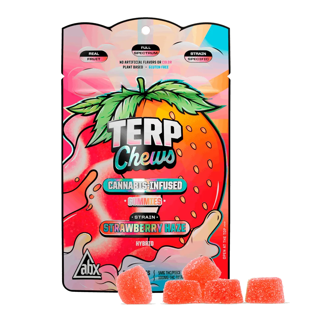 ABX - Strawberry Haze Terp Chews - 100mg