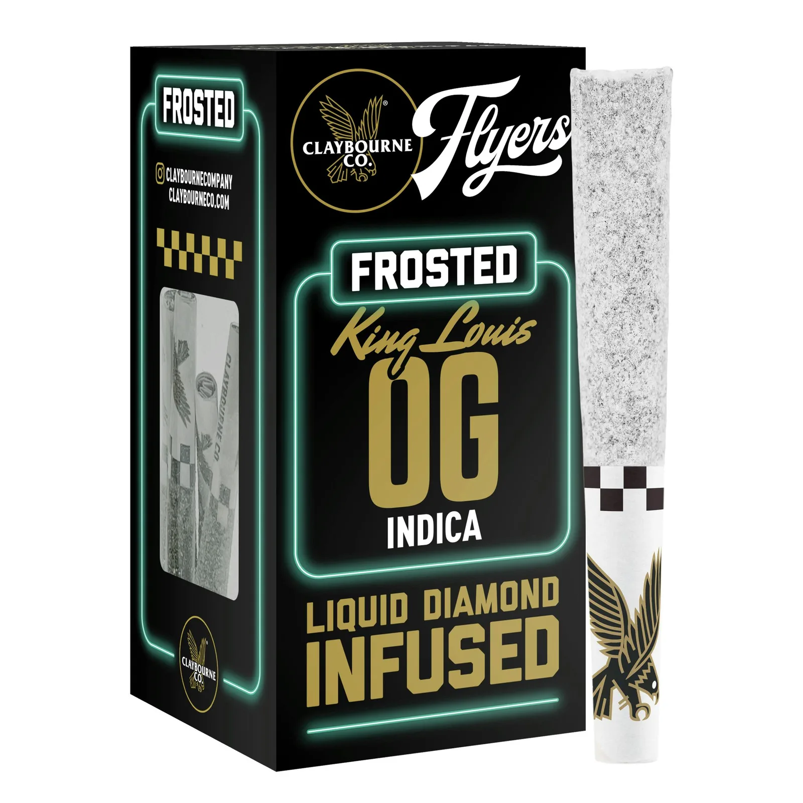 King Louis OG (2.5g) - Diamond Frosted Flyers Pre-Rolls