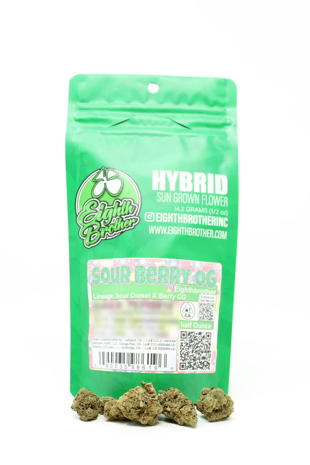 Eighth Brother | Sour Berry OG | Big Buds | 14g
