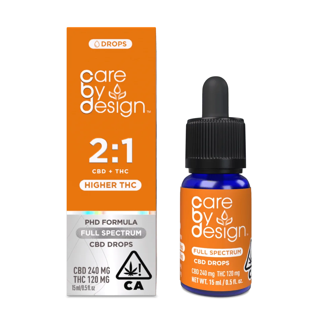 Care By Design | 2:1 Full Spectrum CBD Drops 15ml