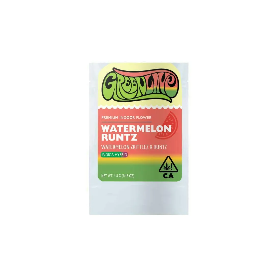 Watermelon Runtz - 1/16 oz - Indoor - Indica - 1.8g