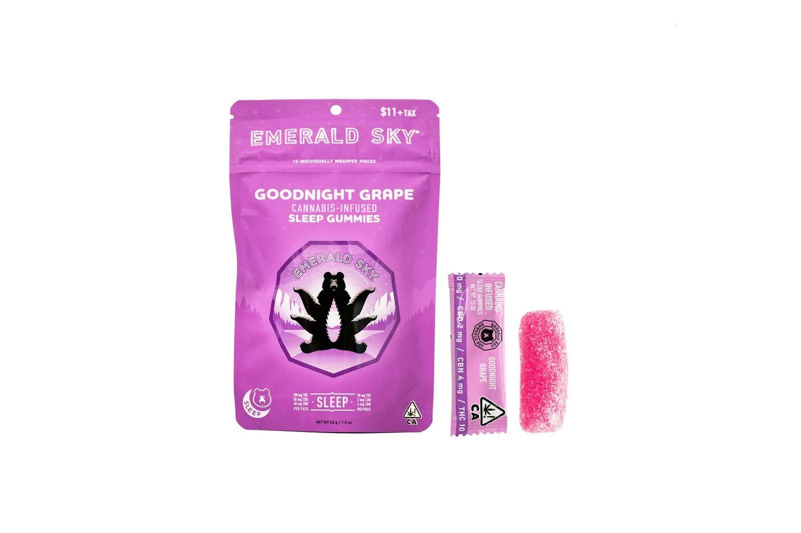 Emerald Sky Gummies - Goodnight Grape Sleep